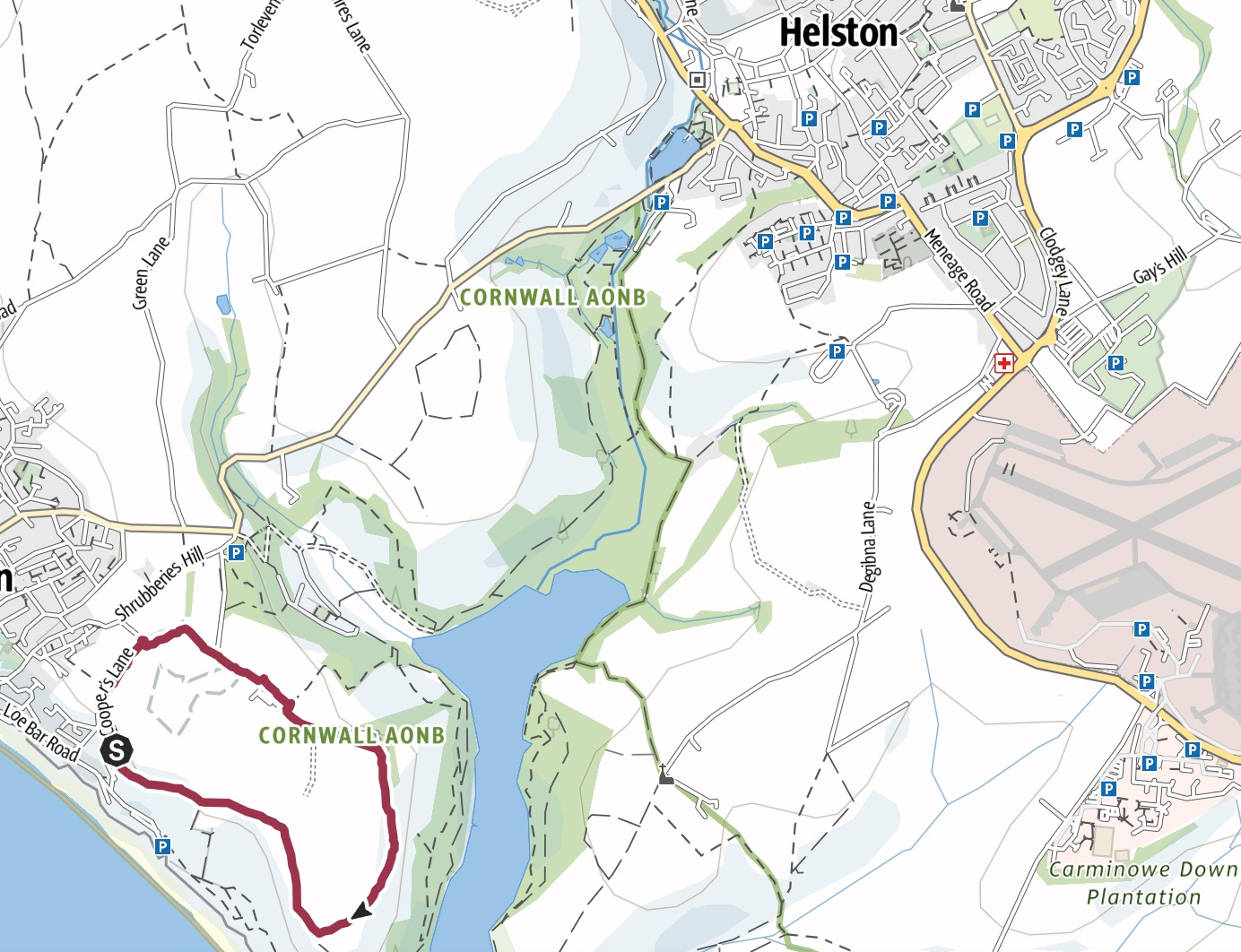 Helston Map Walking Around Helston - Discover Helston