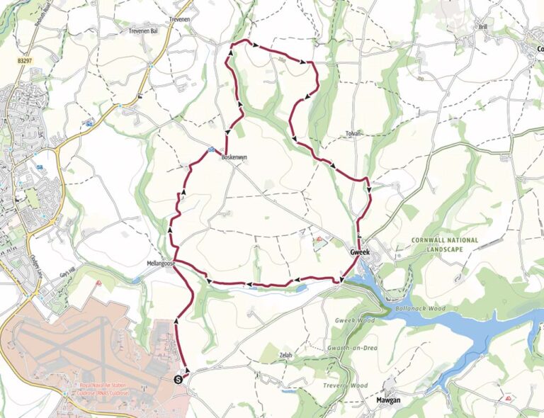 Helston Map Walking Around Helston - Discover Helston